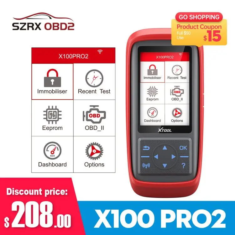 Программатор автомобильных ключей Xtool X100 PRO/PRO2 инструмент для диагностики