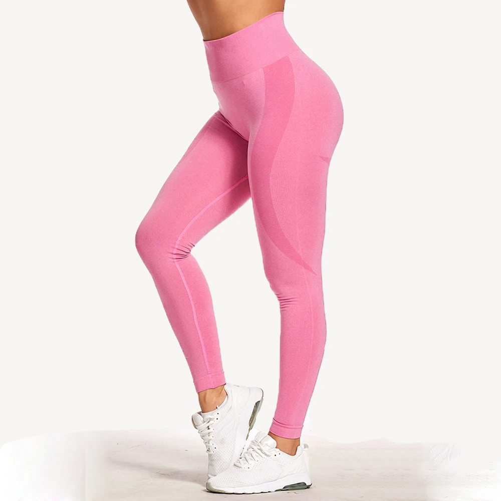 Women Seamless Leggings Tummy Control Yoga Pants High Waist Breathable Leggins Sport Fitness Gym Athletic Tights Drop Shipping
