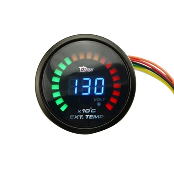 

2 Inch 52Mm 20Led Modified Car Exhaust Meter Exhaust Meter