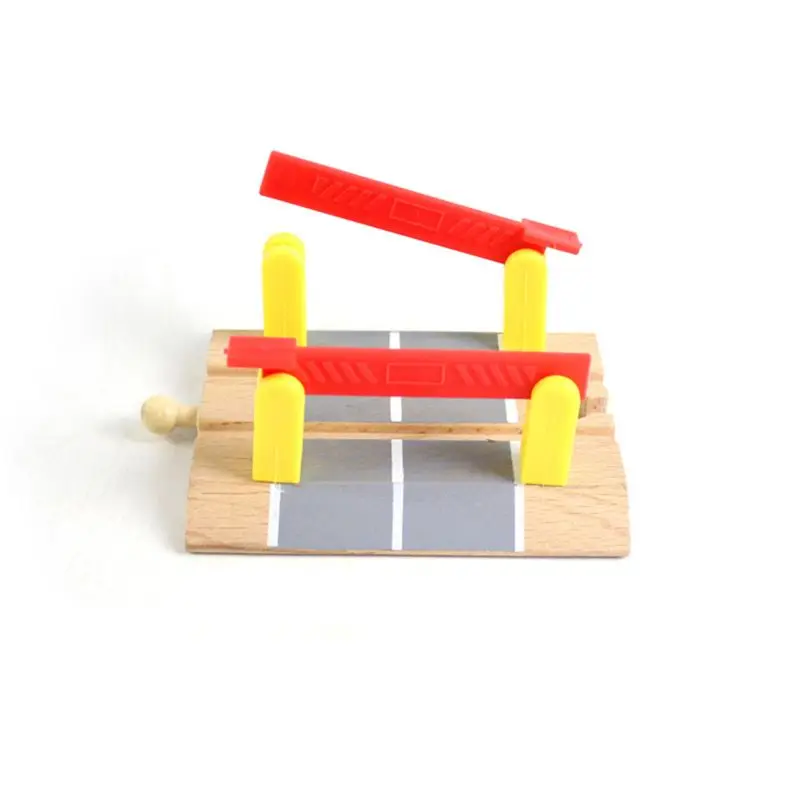 Wooden Train Track Accessories Cross Railway Toys Compatible All | Игрушки и хобби