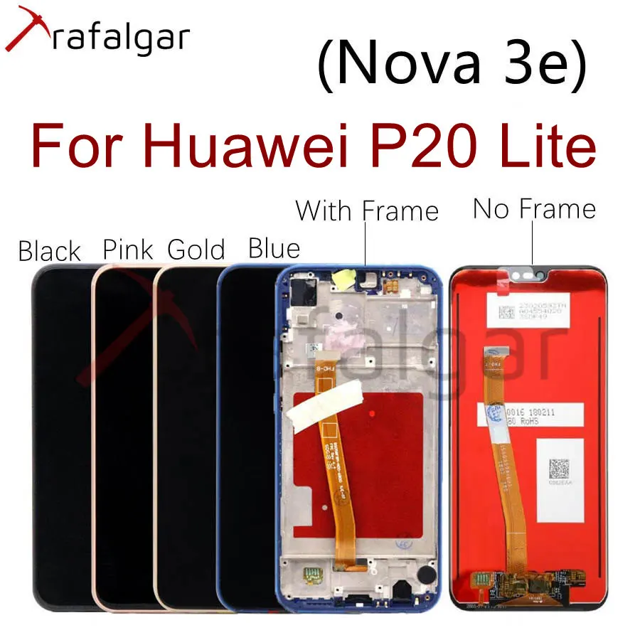 Трафальгар дисплей для Huawei Nova 3 ЖК 3e ANE LX3 INE LX2 сенсорный экран 3i с рамкой|5 housing|housing