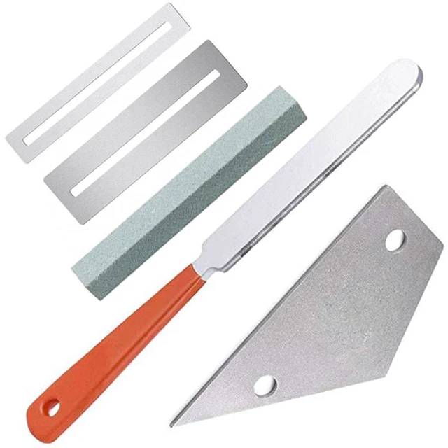 

Guitar Fret Crowning File Leveling Tool Grinding Protectors Repair Part Set Guitar Repair Tool Accessories