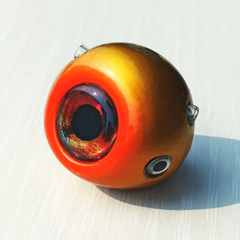 200 г/150 г/120 г/100 г/80 г/60 г/40 г Kabura Pesca Slider Snapper/Sea bream Jig head с юбкой свинец джиг приманка - Цвет: 40g orange 1pc