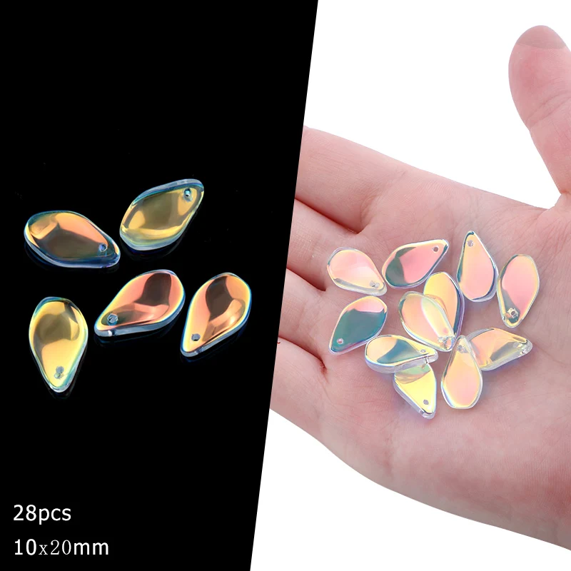 Glass Crystal Decorative Big Crystal Pendant Crystal Beads light DIY Making crystal light Pendants Decorative - Цвет: crystal AB 2