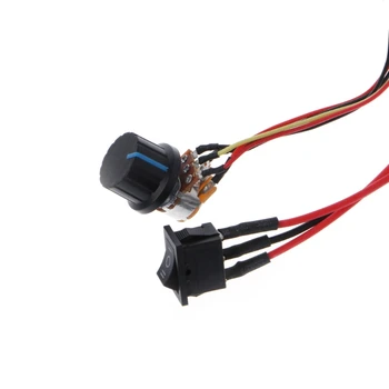 

DC 10-50V Motor Speed Controller Reversible PWM Control Forward Reverse Switch
