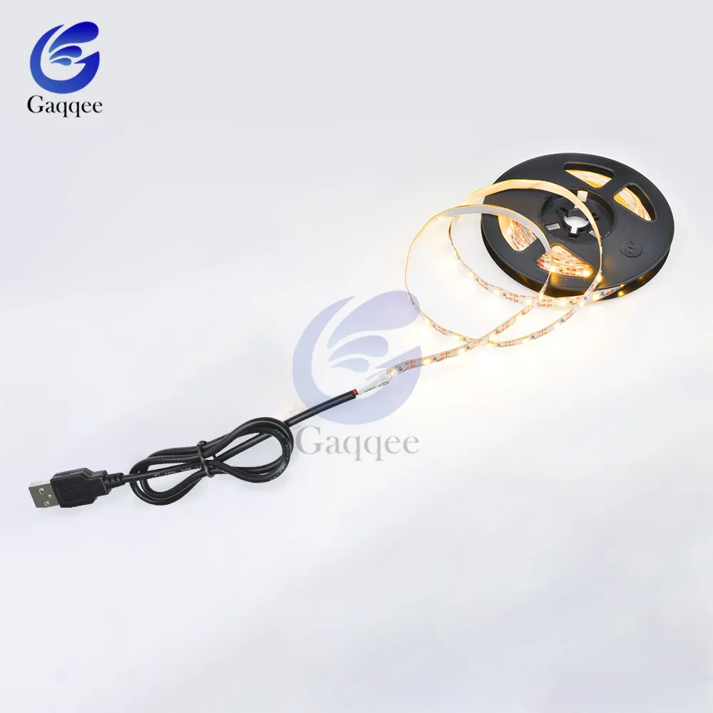 RGB светодиодные лампы 2835 SMD LED/M для шкафа кухни светодиодная лента 1 5 м