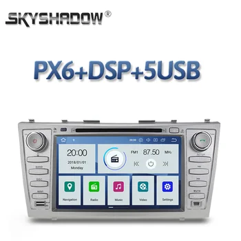 

DSP PX6 IPS Android 9.0 4GB+64GB Car DVD Player Wifi GPS map RDS Radio Bluetooth 4.2 For Toyota Camry 2007 2008 2009 2010 2011