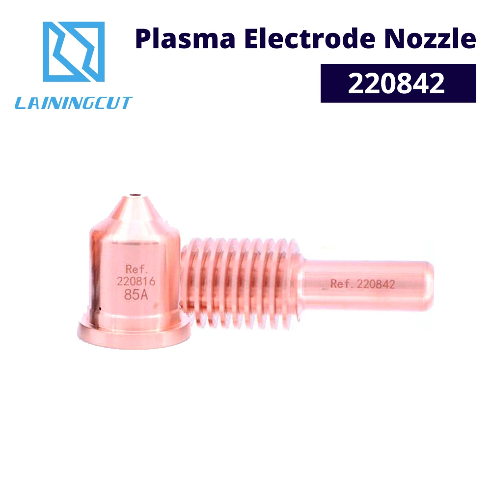 

LSKCSH 220842 Plasma Torch Electrodes aftermaket Fit 220941 220816 220819 220990 220930 Nozzle Tips Cutting Mouth