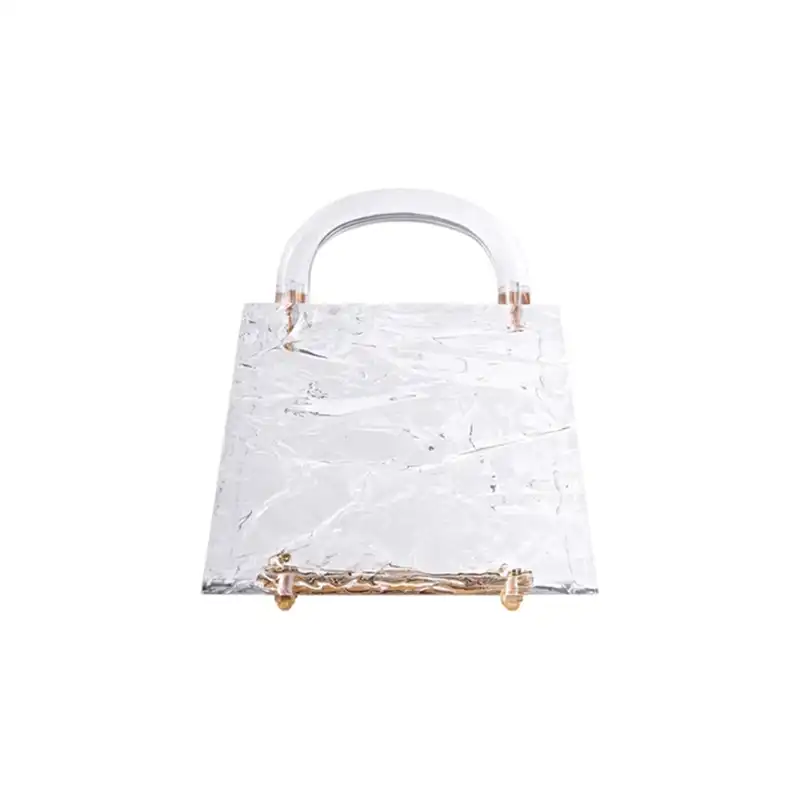 clear acrylic tote bag