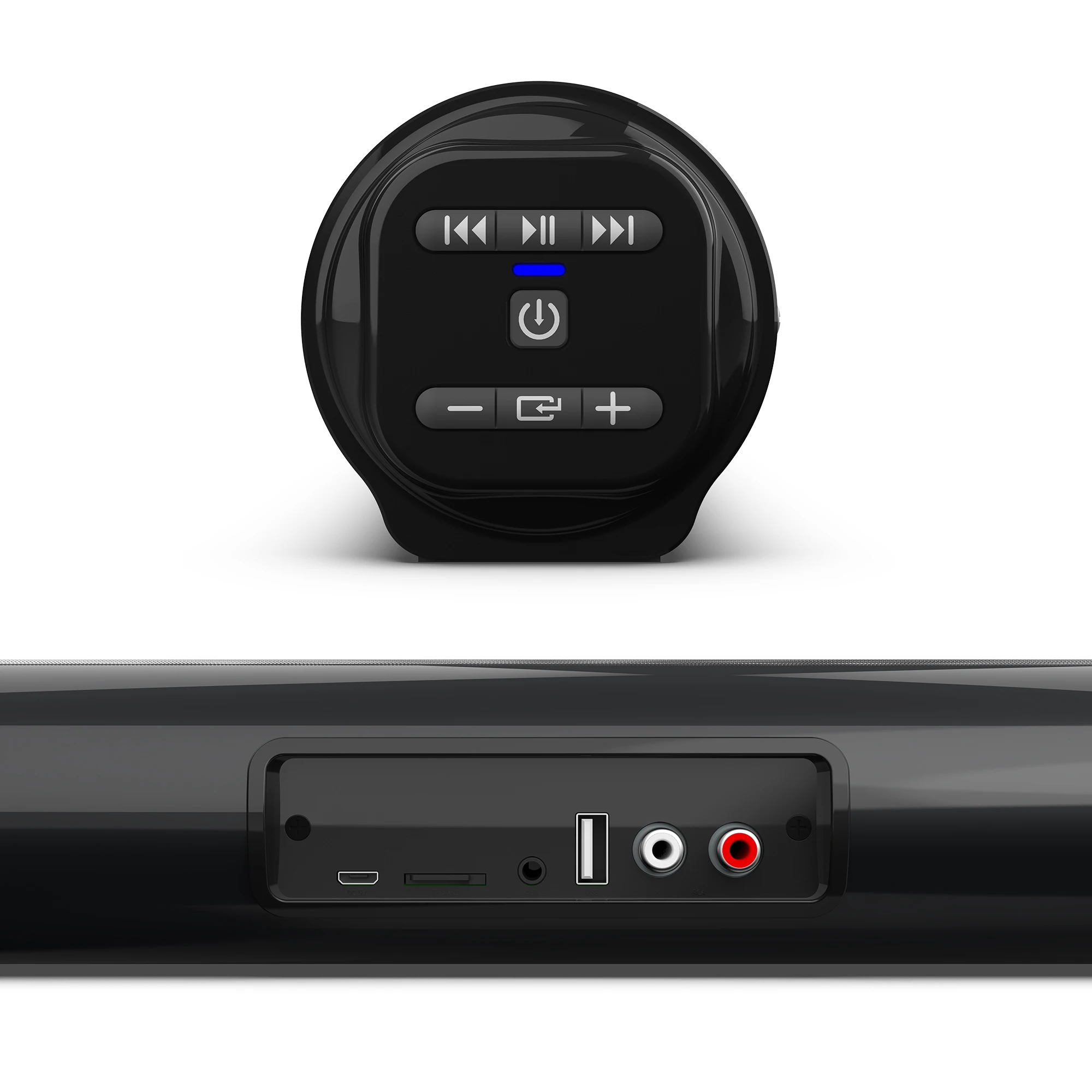 Coluna sem Fio Barra de Cinema em Casa tf para tv Portátil Soundbar Sven Bluetooth Alto-falante Poderoso Música 3d Som Aux 3.5mm pc - Image 2