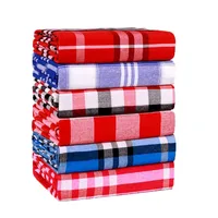 WOSTAR Bohemian retro plaid bed sheet set and pillowcase soft cozy home textile luxury bedding single double queen king size 1