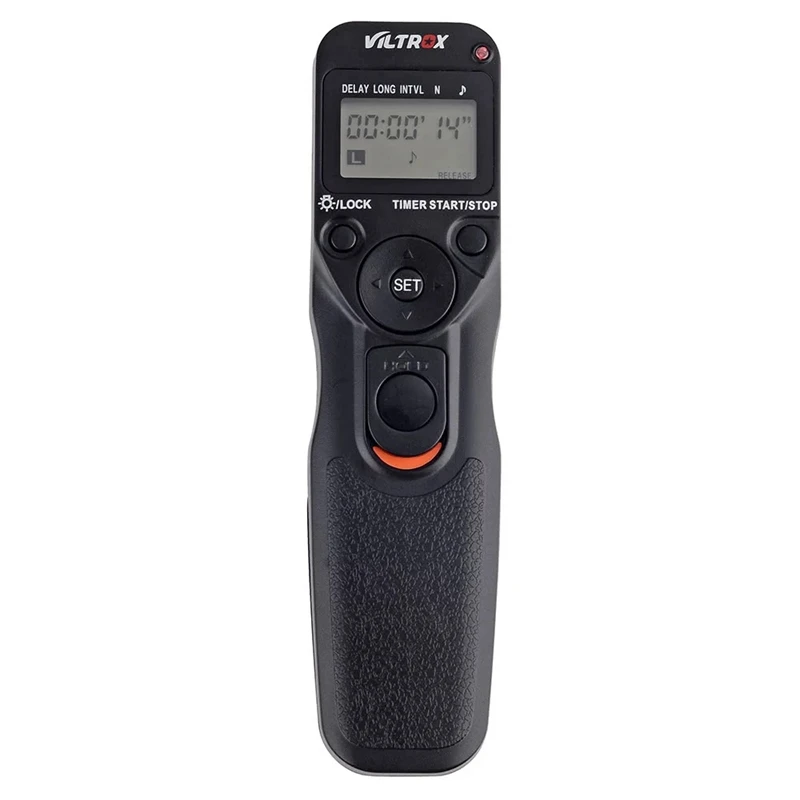 

VILTROX JY-710 2.4GHZ FSK Wireless Remote Shutter Controller Set Time Lapse Intervalometer Timer with C3 Cable for Canon 1D Seri