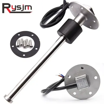 

Water Level Sensor 100~ 1000mm Float Switch High Temperature Resistant 304 Stainless Steel Oil Water Fuel Level Gauge Sensors