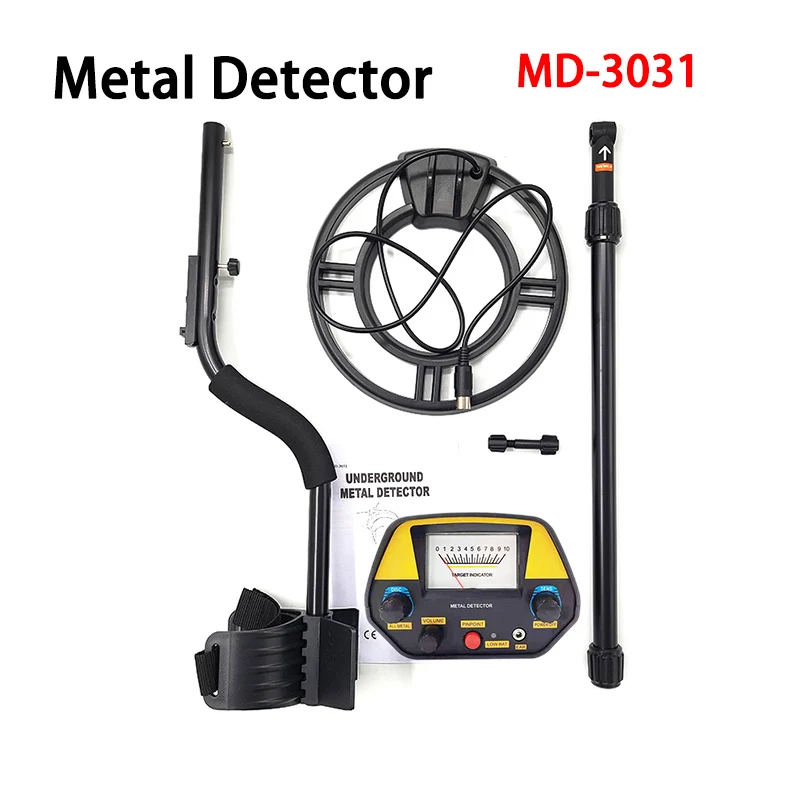 MD-3031 Professional Metal Detector Underground Finder Inductor Gold Treasure Hunter Seeker Depth MD-3032 | Инструменты