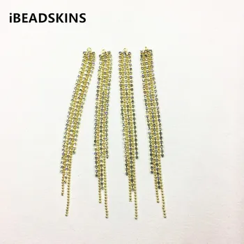 

New arrival! 102x7mm 50pcs Rhinestone Claw Chain charm/Connectors Connectors for Necklace,Earrings parts,hand Made Jewelry DIY