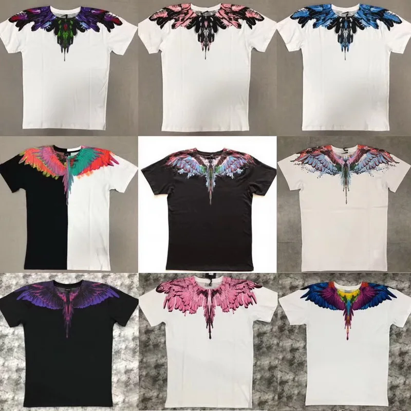 VIVAMB MB BURLON футболка Wings Футболка 102406 хлопок NON-ELASTIC больше размера XXS-L