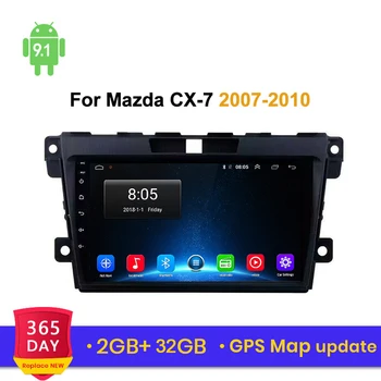 

2G+32G Android 9.1 2Din Car Radio For Mazda Cx-7 cx7 2008 2009 2010 2011 2012 2013-2015 Car Multimedia Player Navigation GPS