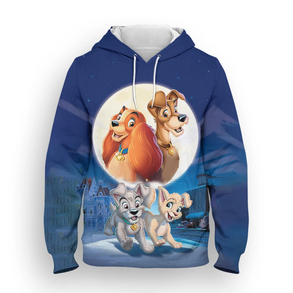 Толстовка с капюшоном для мужчин и женщин мультяшный Рисунок Аниме Disney 3D принт