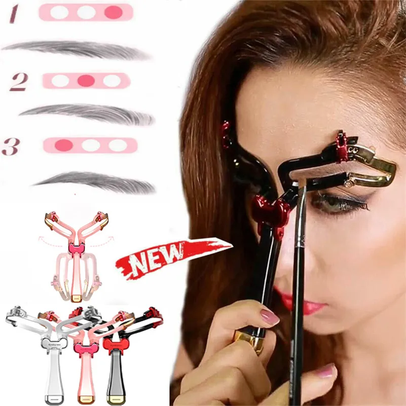 

Adjustable Eyebrow Shapes Stencil