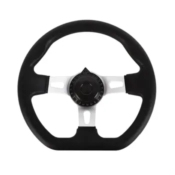 

270mm Universal Steering Wheel for Go Kart 110CC Replacement Accessories PU L9BC