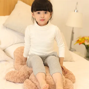 

Spring And Autumn Hot Selling Base Clothing Turtle-Neck Candy-Colored Korean-style Children's Long-Sleeve Base Shirt Cotton