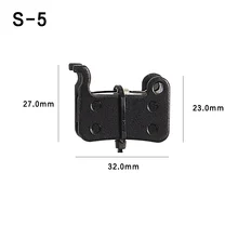 

Semi Metall Resin Material Brake Pad pads for Electric ScooterspeedualZero10xdualtrthunder HIMO Z16 Z20 Z14