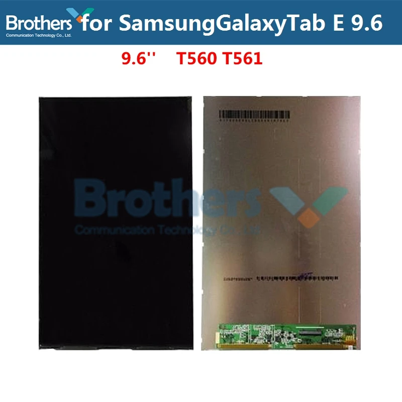 Original Tablet LCD For Samsung Galaxy Tab E 9.6 T560 T561 LCD Display Only Panel Screen SM-T560 Replacement Tested Working Top