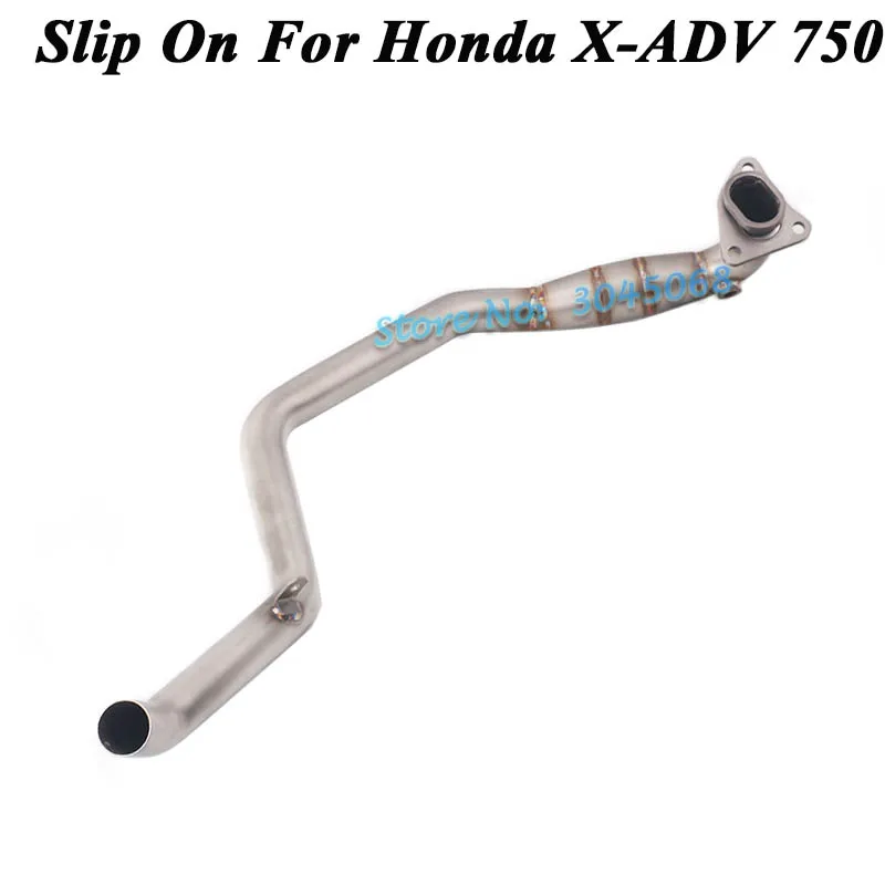 Полная система для HONDA X-ADV750 X-ADV 750 ADV 750 мотоциклетные выхлопные трубы выхлопная труба глушителя без шнуровки