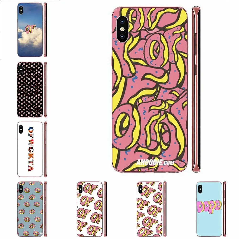 ТПУ сотовый телефон для Sony Xperia Z Z1 Z2 Z3 + Z4 Compact Z5 Plus M2 M4 XA XA1 XZ Premium Odd Future Donut