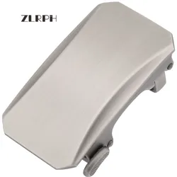Zlrph genuíno masculino cinto cabeça, fivela de cinto, lazer cinto cabeça acessórios negócio fivela automática largura 3.5cm
