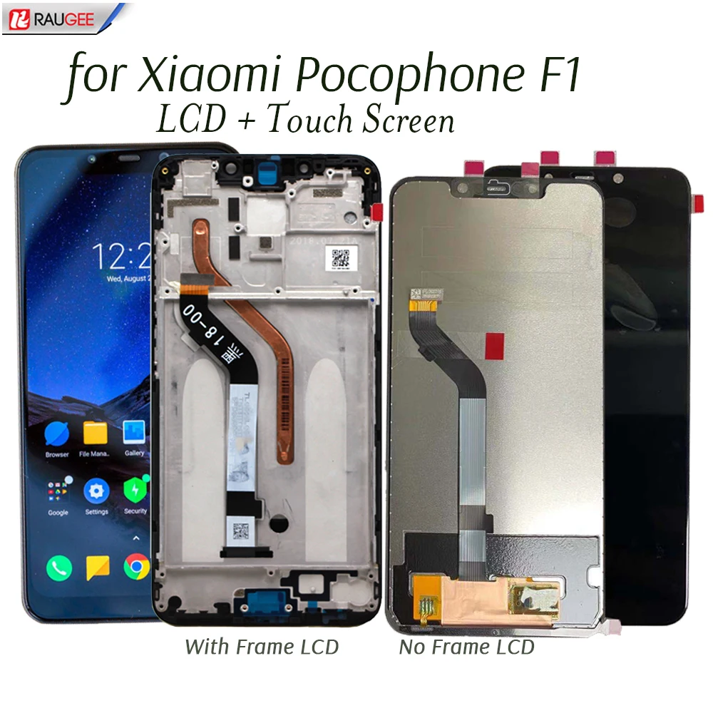 Дисплей для Xiaomi Pocophone Poco F1 ЖК дисплей сенсорный экран в сборе замена