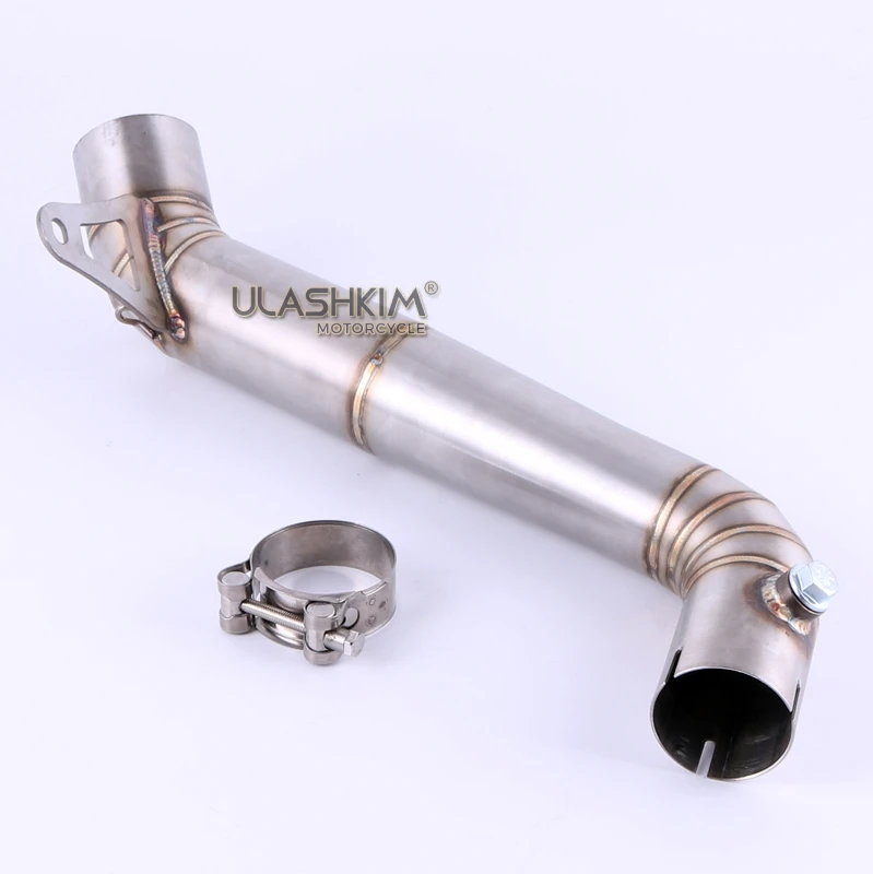 Мотоцикл средняя труба C600 Z250 Z250SL R25 R3 Z750 Z800 ZX6R ZX10R R15 CB1000R KTM200 CSXR1000 MT07 09 Q