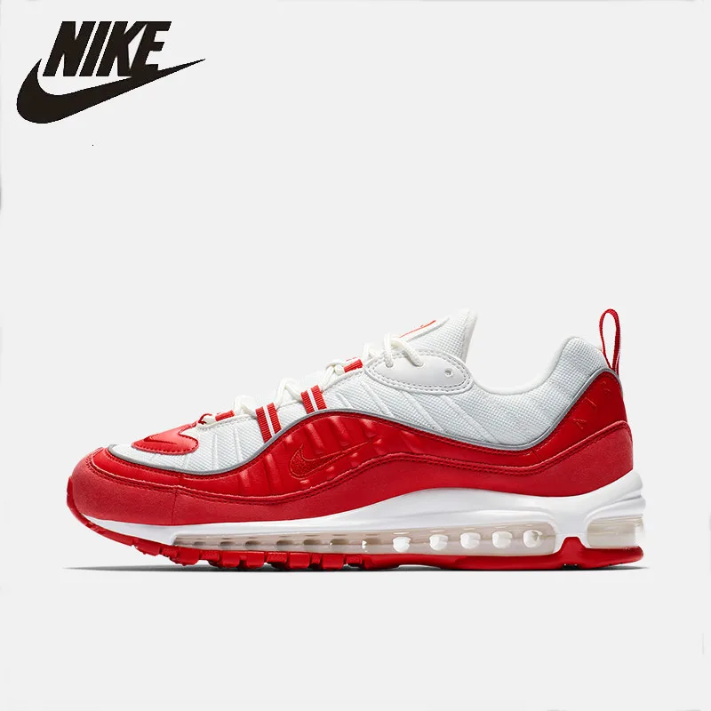 Nike Air Max 98 Мужская обувь для бега Новое поступление Оригинальные дышащие Спортивные кроссовки на воздушной подушке #640744