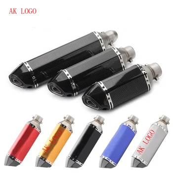 

36~51mm Universal longth 300mm 370mm 470mmMotorcycle Exhaust Modified Escape Removable DB Killer Muffler for z900 r6