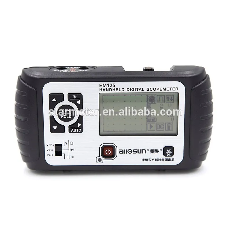EM125 All Sun 2 in1 Multifunction Teaching tool Oscilloscope 25MHz Multimeter Handheld Scopemeter Voltmeter Ohmmeter Capacitance