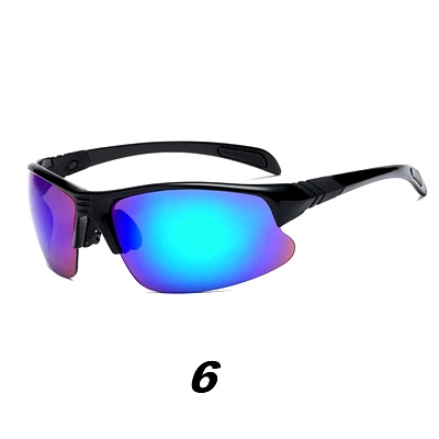 Стильные спортивные солнцезащитные очки для мужчин UV400 женские солнцезащитные очки для велоспорта MTB Gafas Ciclismo очки для велоспорта - Цвет: 6