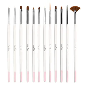 DIY 못 만들기 그림에 사용되는 12pc 네일 아트 브러쉬