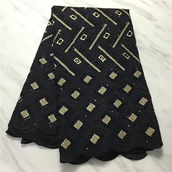 

African Cotton Swiss Voile Lace Fabric High Quality African Swiss Voile Lace In Switzerland For Wedding Party Dress
