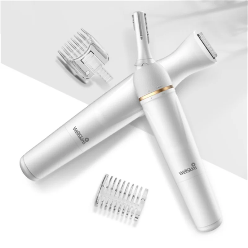 Новейшая бритва Xiaomi Wellskins, женский эпилятор, бритвенный станок, женская машинка для удаления волос, триммер с двумя скоростями, машинка для стрижки волос
