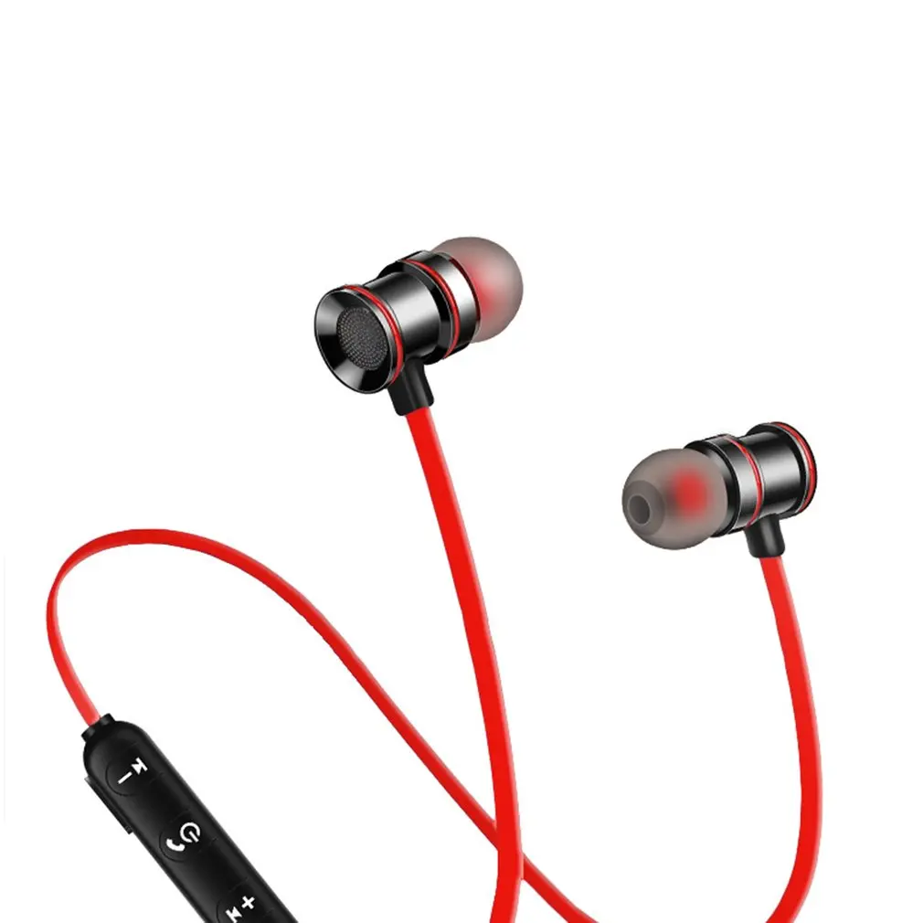 XT-10 спортивные стерео bluetooth наушники магнитные наушники в ухо наушники Голосовое управление шумоподавление с Micropho