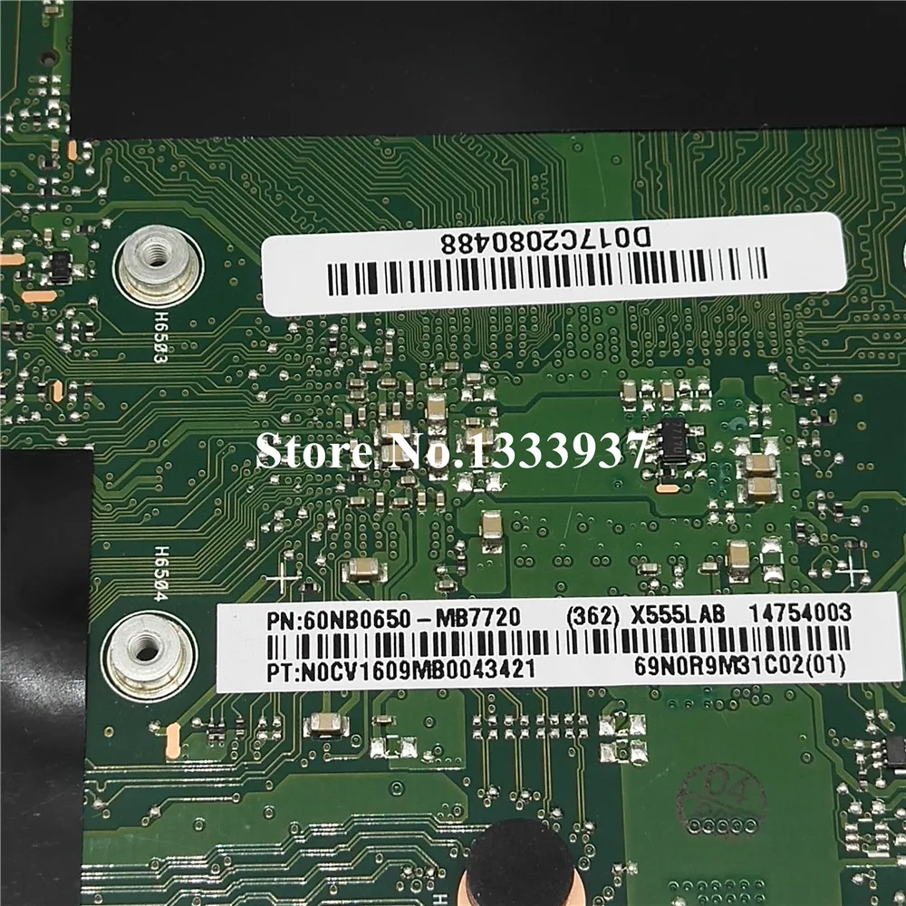 X555LD материнская плата для ноутбука ASUS X555LAB X555LD X555L X555 X555LA материнская плата версия 3,3 3,6 SR23Y I5-5200U
