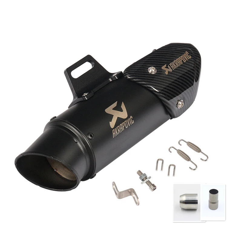 51 мм Универсальный Akrapovic мотоцикл выхлопной трубы для RC390 KTM250 gsxr600 Z750 300R15R25R3R6 Z250 - Цвет: H
