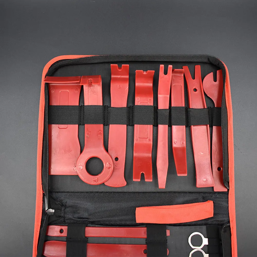 19 Pieces Set Car Audio Disassembly Tools Car Audio Modification Disassembly Tool Special Tool for Auto Parts