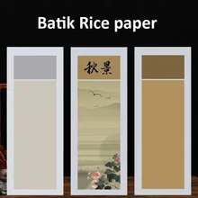 5 листов Китайская рисовая бумага батик Xuan бумага китайская живопись полу-raw Ban Sheng ban shou 70*180 см