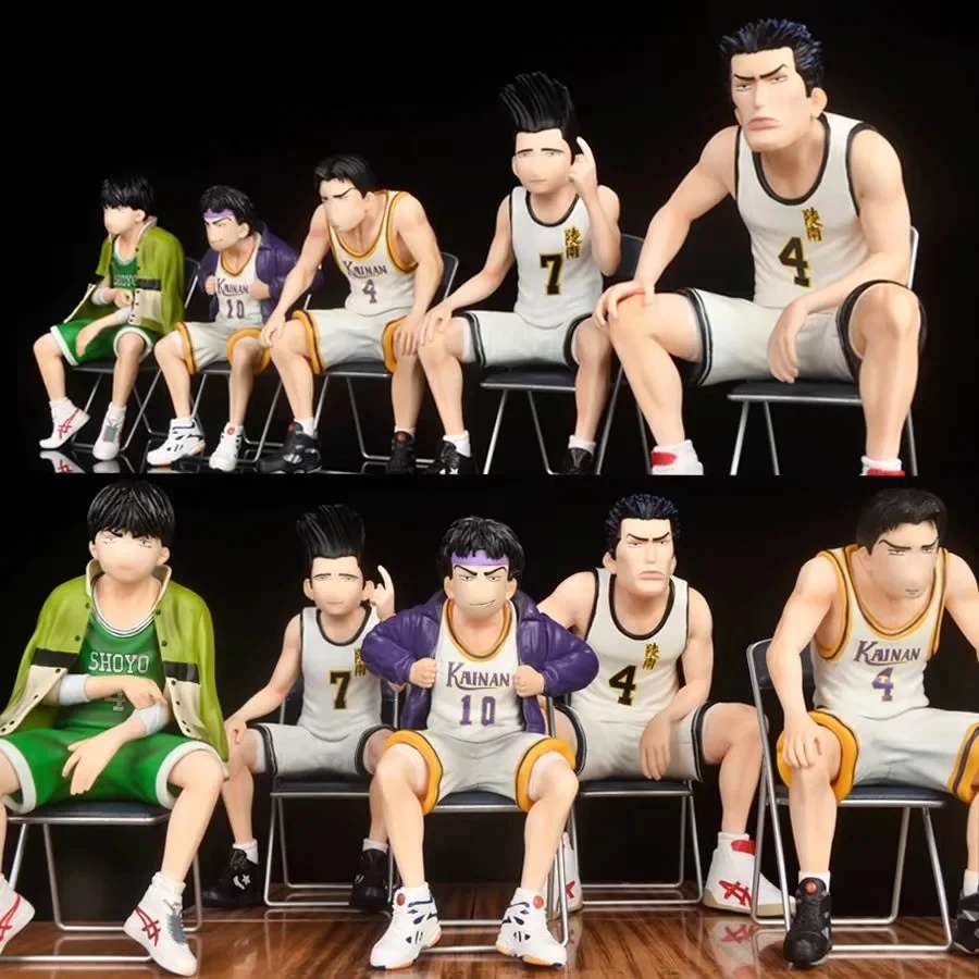 5 шт. аниме SLAM DUNK Akira Sendoh ПВХ фигурки героев Uozumi JunFujima Kenji Kiyota Nobunagai ShinichiMaki модели
