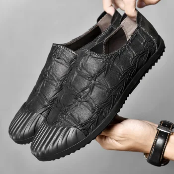 

men lightweight breathable outdoor genuine leather hiking shoes camping climbing mountain trekking shoes hiking sneakers men