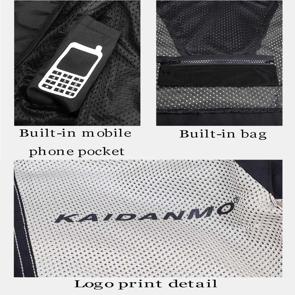 Kadan Мотоцикл локомотив куртка для езды по бездорожью костюм мотоцикл одежда мужская анти-осень дышащий летний гоночный костюм