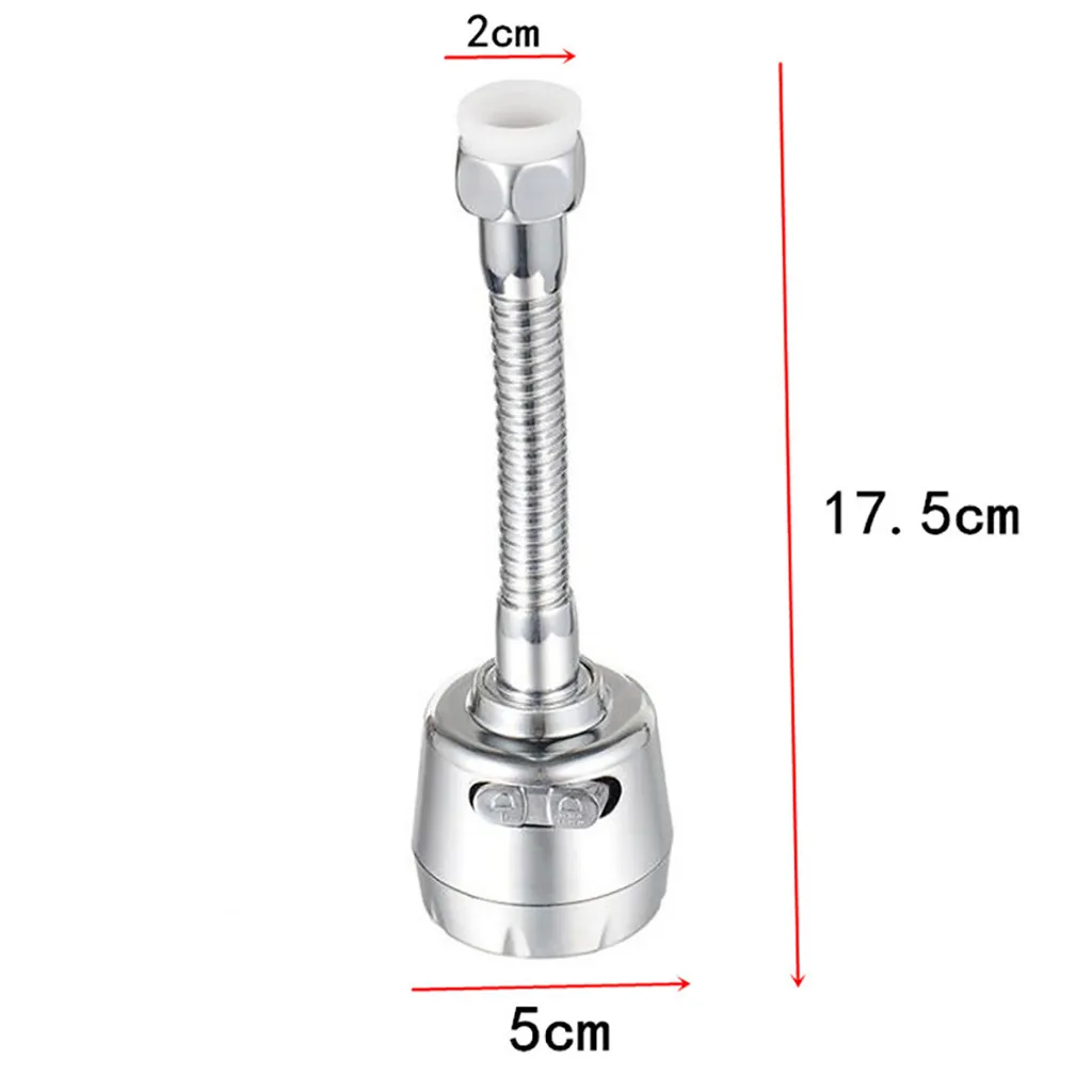Усилитель сопла экономии воды 360 градусов Поворот кухонный кран сопло экономии воды 3 режима водопроводный кран для кухонной раковины кран@ 25