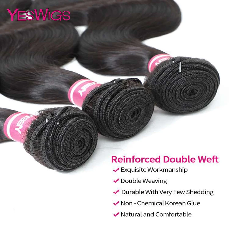 body wave bundles with closure human hair bundles with closure  (1)