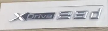 1 шт. автомобиль укладка 3D ABS Xdrive 20d 25d 28d 30d 35d 40d 45d 48d 50d Сторона Эмблемы Стикеры для X3 E83 F25 X4 F26 X5 E70 - Цвет: xdrive 28d